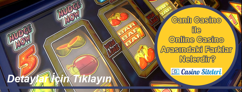 Canlı Casino ile Online Casino Arasındaki Farklar Nelerdir