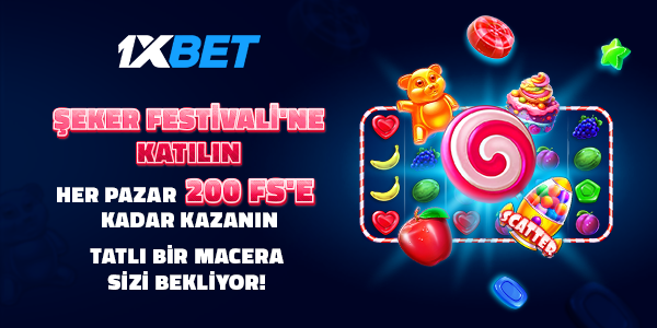 1xBet’te Akşam Freespin Festivali